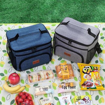 Large-Capacity Leakproof Insulated Cooler Bag for Car, Picnic, and Outdoor Use
