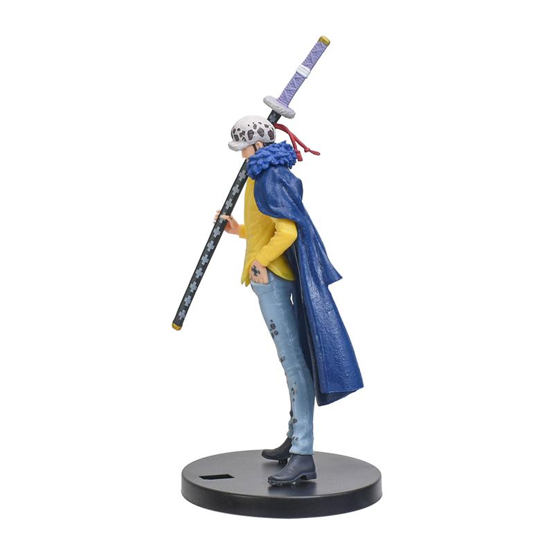 18Cm/7.1Nch Anime Figure One Piece Dxf Wano Country Trafalgar Law Pvc Collection Model Dolls Toy For Gift 18Cm