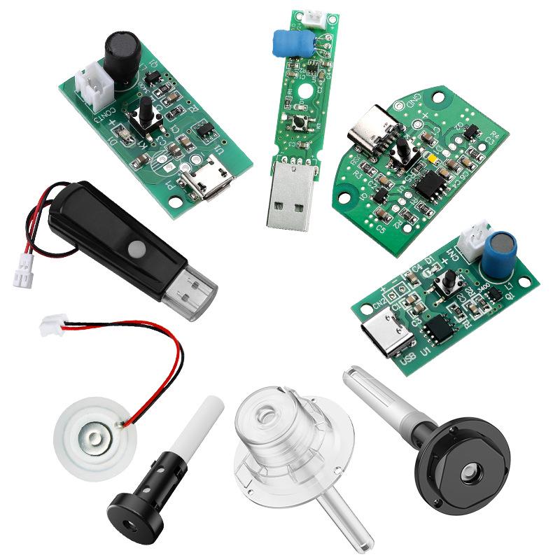 5V USB Humidifier Module: Electronic Atomizer & DIY Hatching Equipment with Integrated Circuit Driver.