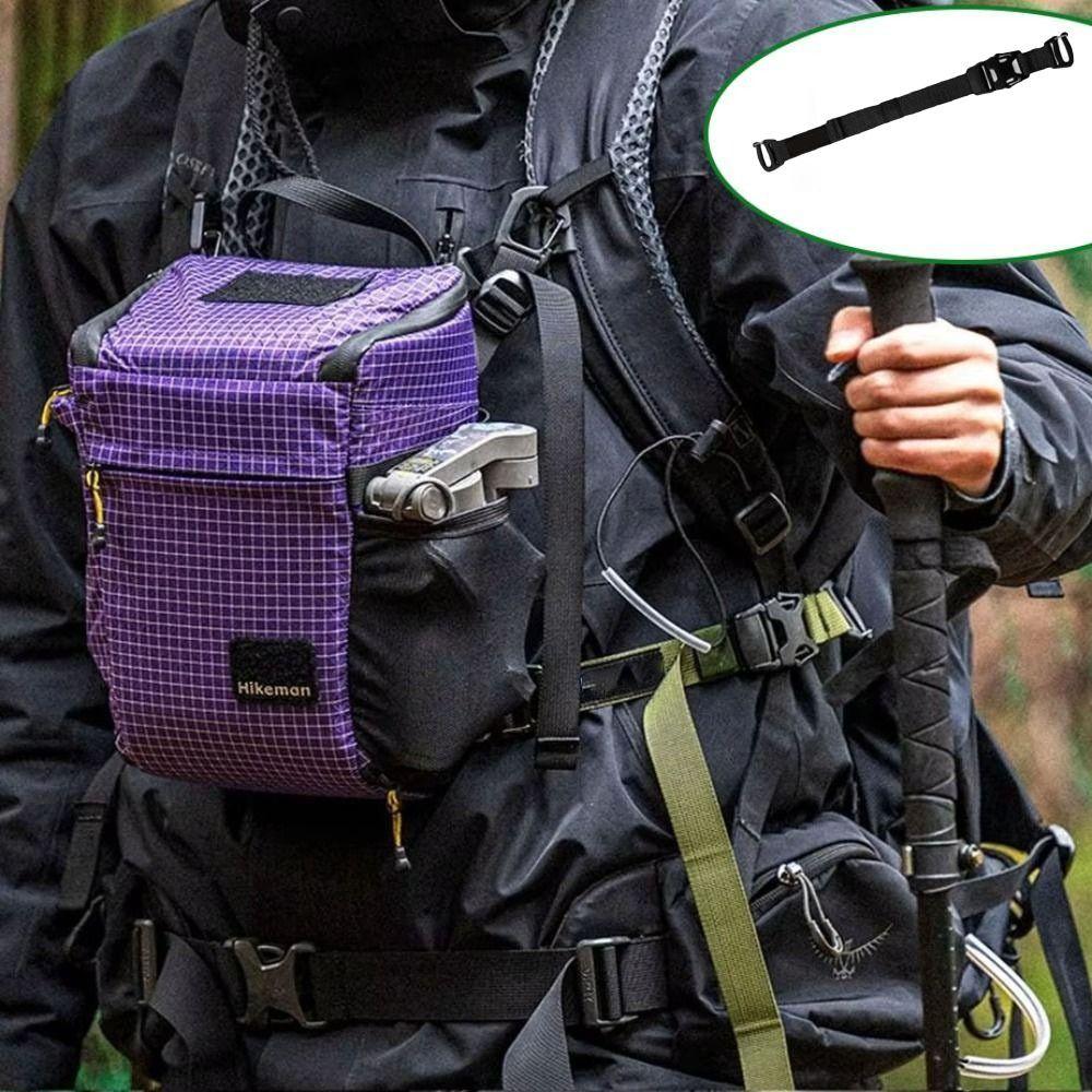 18.5~49.5cm Outdoor Equipment Straps 6 Colors Quickly Release Strap Backpacking Straps  Binding