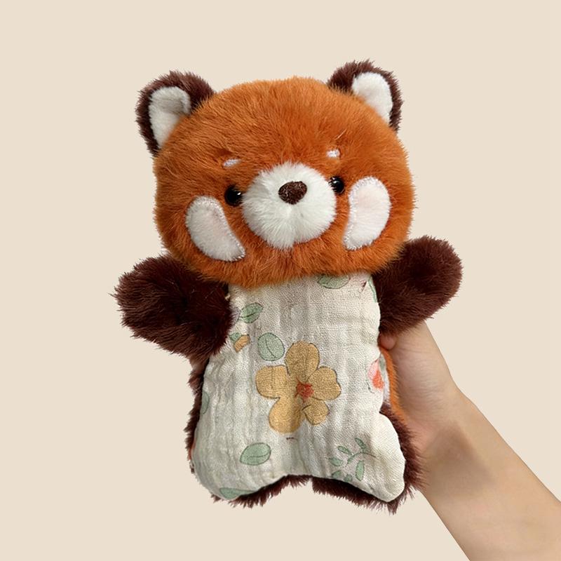 

20cm Adorable Animal Bean Bag Plush Toys Rabbit Panda Otter Soft Comfortable Plushies Doll Companion Dolls For Gifts 20cm коричневий