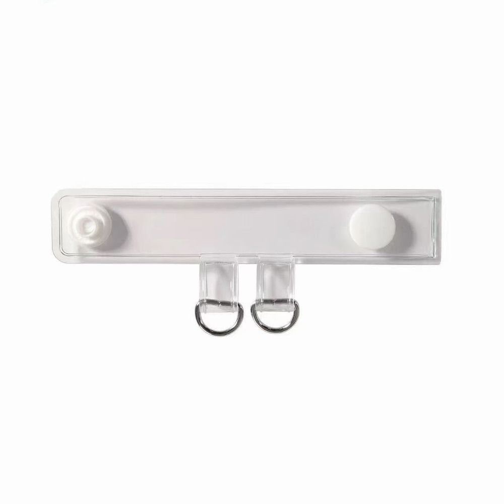 1pcs New PVC Bag Strap Extension Buckle Transparent Bag Strap Clip Snap Clasp Clip Luggage Accessories