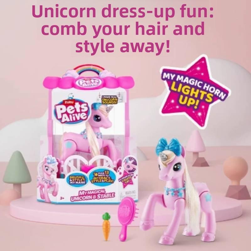 Alive Pets Zuru Magical Unicorn Toy Suitable For Daily Girls As Holiday Gifts