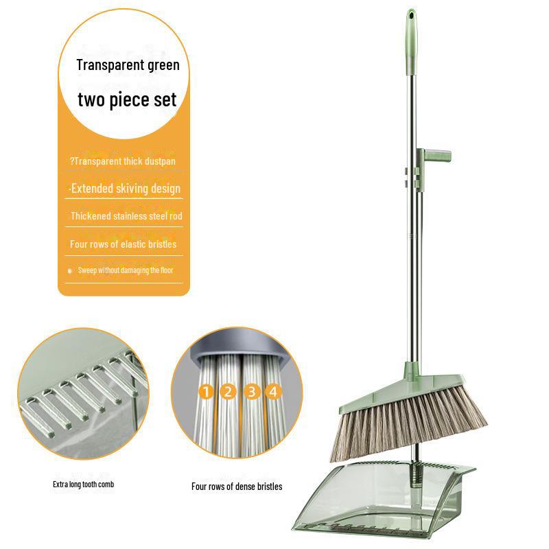 Combinație magică de mătură răzuitoare și făraș pentru curățenia casei