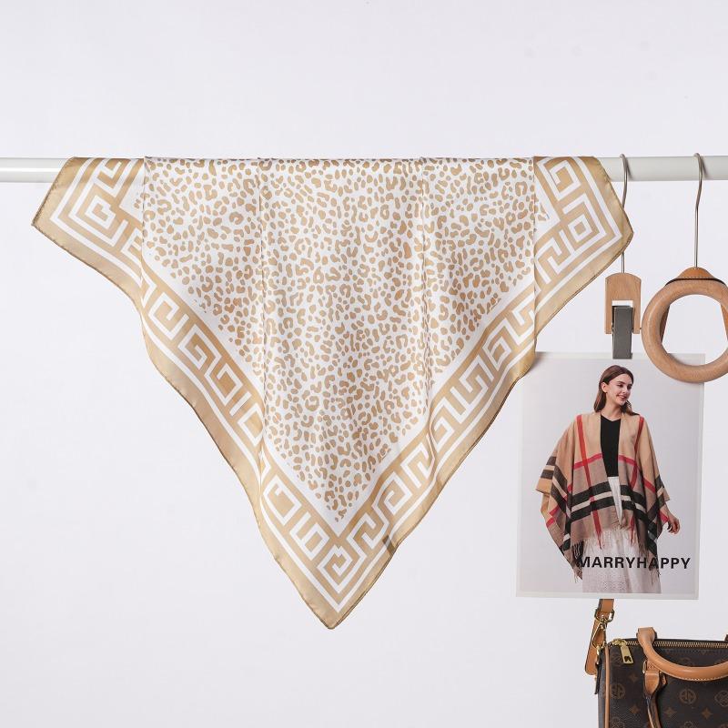 Women S 70cm Square Scarf Fashion Neckwear For Shirt Matching Mom Gift