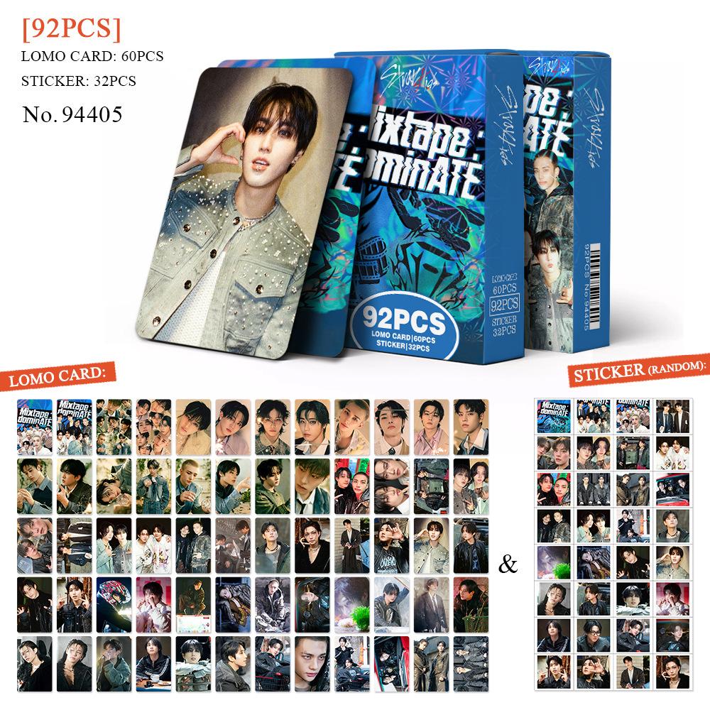 92Pcs Card Stray kids Card Boy Group Album DO IT Pocards Lomo Hyunjin Felix LeeKnow Han BangChan Album Fans Gifts