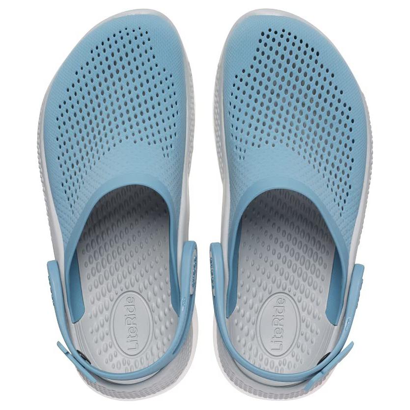 Crocs Literide Comfortable Versatile Clogs Unisex Clogs Blue 206708-4LC
