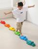 sensory path river stones Crocodile - orange