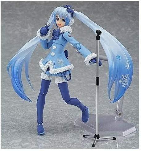 

[USED] figma Snow Miku Fluffy Coat Ver. (Snow Miku Sky Town Exclusive)