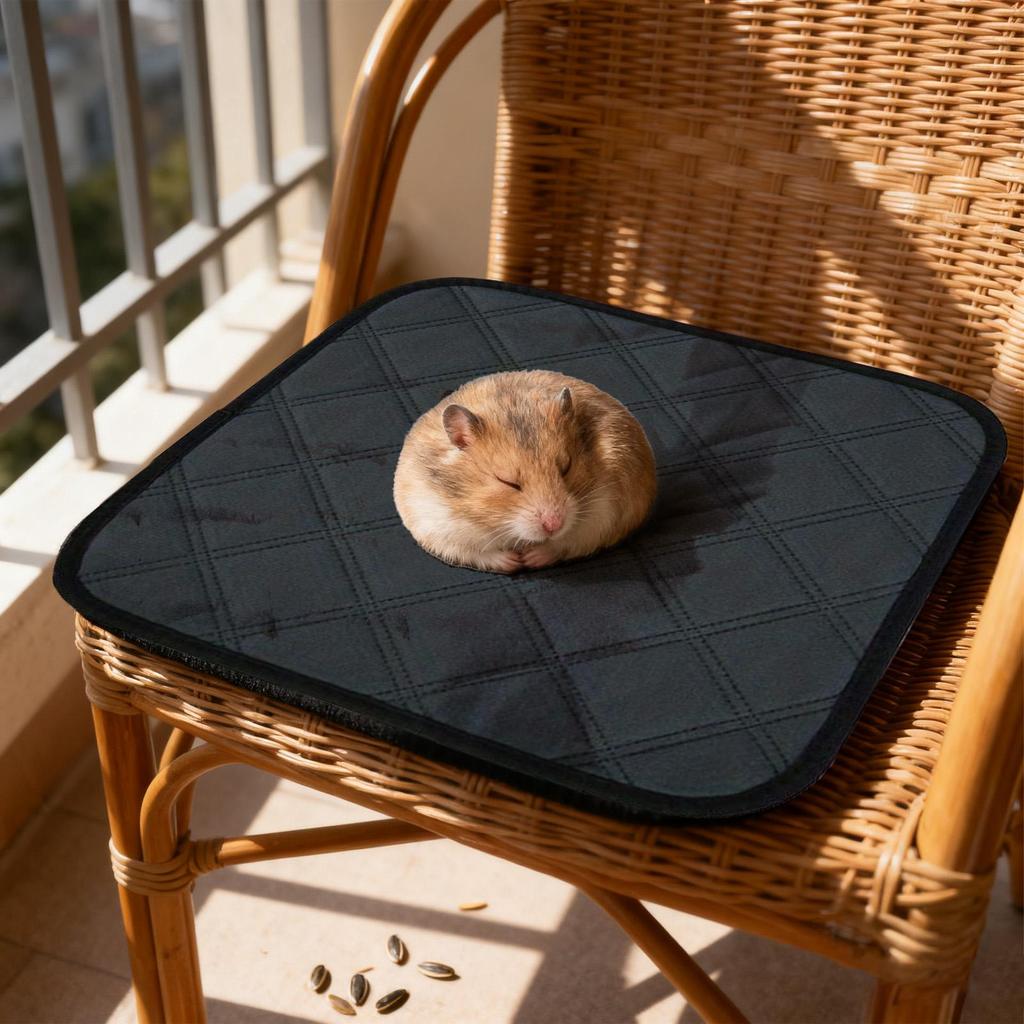 Cage Liners For Small Animals 4 Pieces Absorbent Training Sleeping Mat Washable Bedding Pads For Small Animal Bunny Hamster