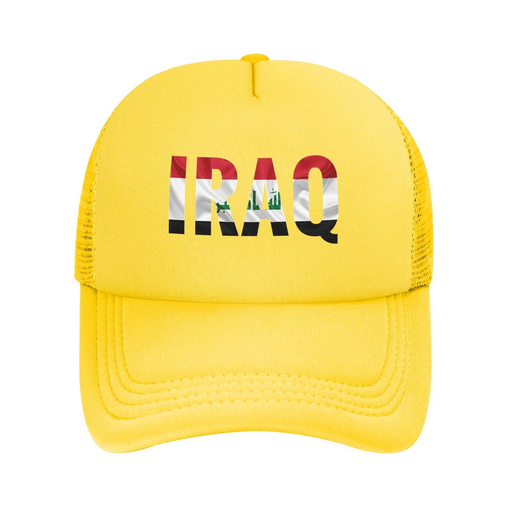 Iraq Flag Iraqi Casquette  Women Unisex Outdoor Hats  Adjustable Snapback Cap Casual Baseball Caps