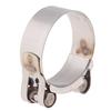 32-55mm Motorcycle Stainless Steel Exhaust Pipe Clamp Clip Heavy Duty Motorcycle Exhaust Clamp Clip For Slip-on Type Muffler