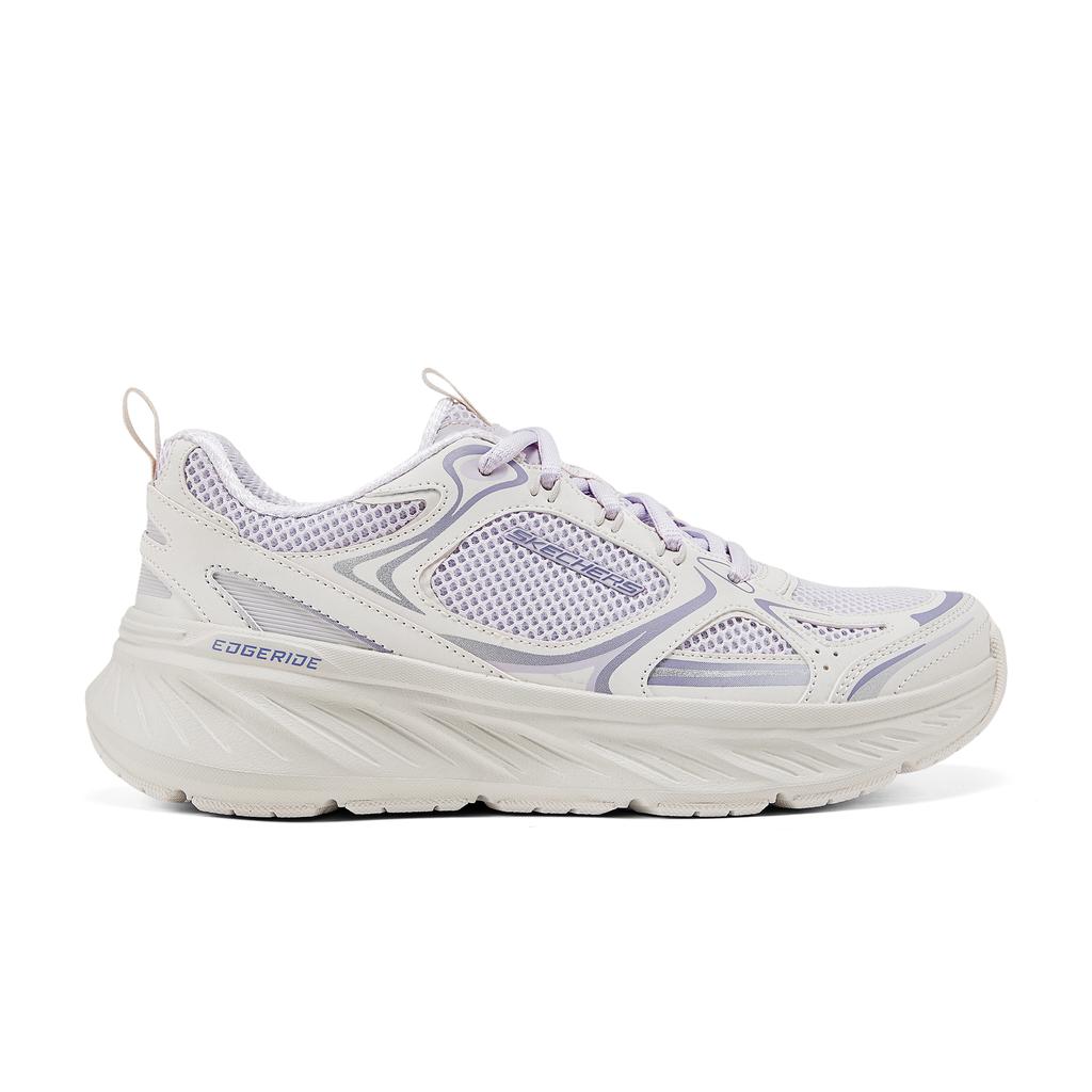Skechers Edgeride Fresh Fusion Comfortable Low-Top Casual Running Shoes Women sneaker Off-White 150499-LAV