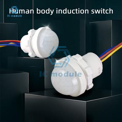 Outdoor Smart Infrared PIR Motion Sensor LED Light Lamp Bulb Switch AC110-240V/DC12-24V Street Lamp Motion Sensor
