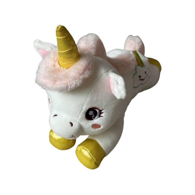 Cute Unicorn Plush Toy Doll With Soft Short Fur Perfect For Sleeping And Cuddling Ideal Gift For Kids 20cm Sitting Style