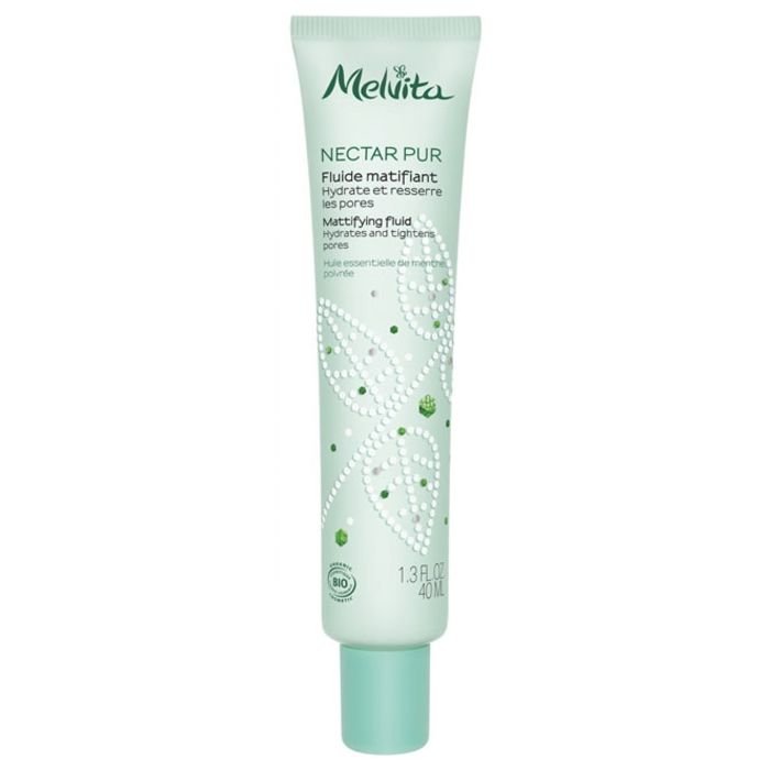 Fluide matifiant - MELVITA - Nectar Pur - 40ml - Peaux mixtes à grasses - Sans parabène