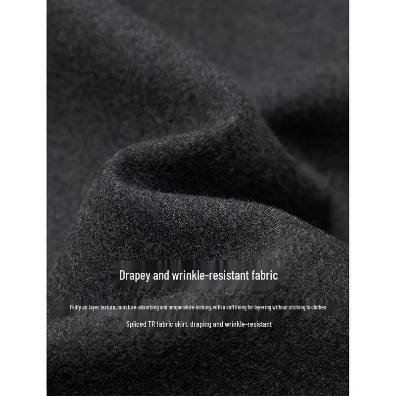 INMAN Women's 2025 Winter Gray Series Sleeveless Dress