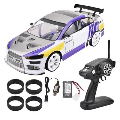 1 10 4WD Remote Control Model RC Racing Car Drift Toy Vehicle (One Battery for Car)