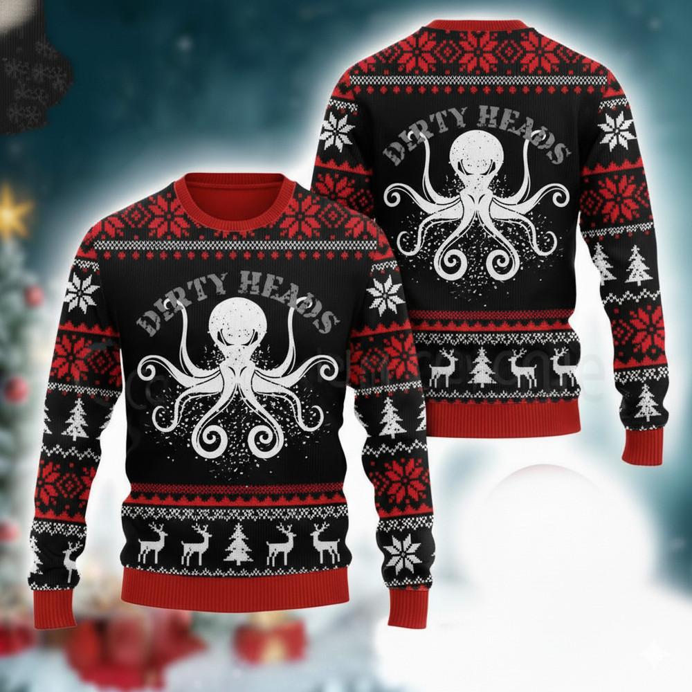 Dirty Heads Band Ugly Sweater Men Size S5XL Unisex T-Shirt S