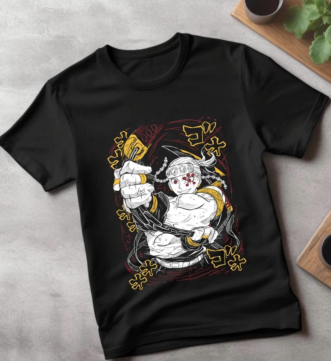 Tengen Uzui T-shirt Demon Slayer Kimetsu No Yaiba Hashira, Demon Slayer KIMETSU M