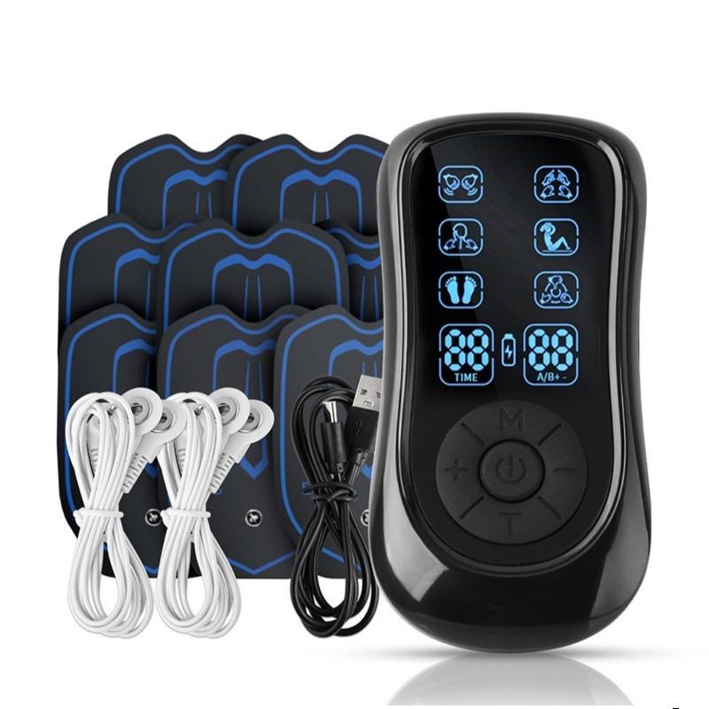 Electric TENS Muscle Stimulator EMS Acupuncture Body Massage Physiotherapy Digital Therapy Slimming Machine Electrostimulator