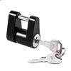 1/2pcs For 1/4 Inch Trailers Coupler Padlock Hook Connector Tongue Locks Anti-theft Trailer Hitch Lock Hitch Security Protector