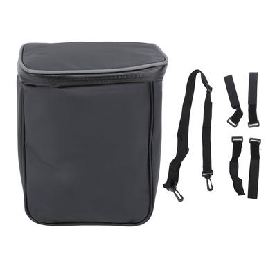 6L Motorcycle Tail Bag with 2 Way Zipper Waterproof Bright Reflective Electric Bicycle Rear Seat