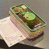Creative Fruit Apple Acrylic Phone Case for iPhone 14 - 17ProMax, Transparent Luxury Style