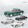 Diecast Alloy 1/32 Scale Benzs 300SL Sport Car Model with Sound Light Collection Miniature Voiture Children Boy Toy Vehicle