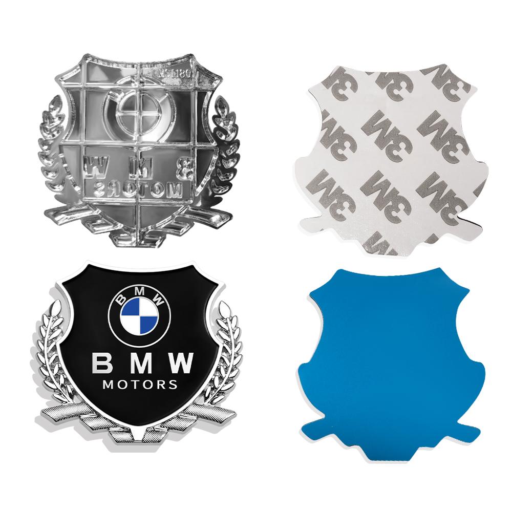 3D Metall Zinklegierung Auto Karosserie Schild Emblem Abzeichen Außen Dekorative Aufkleber Kofferraum Fenster Tür Aufkleber Zubehör Für BMW M