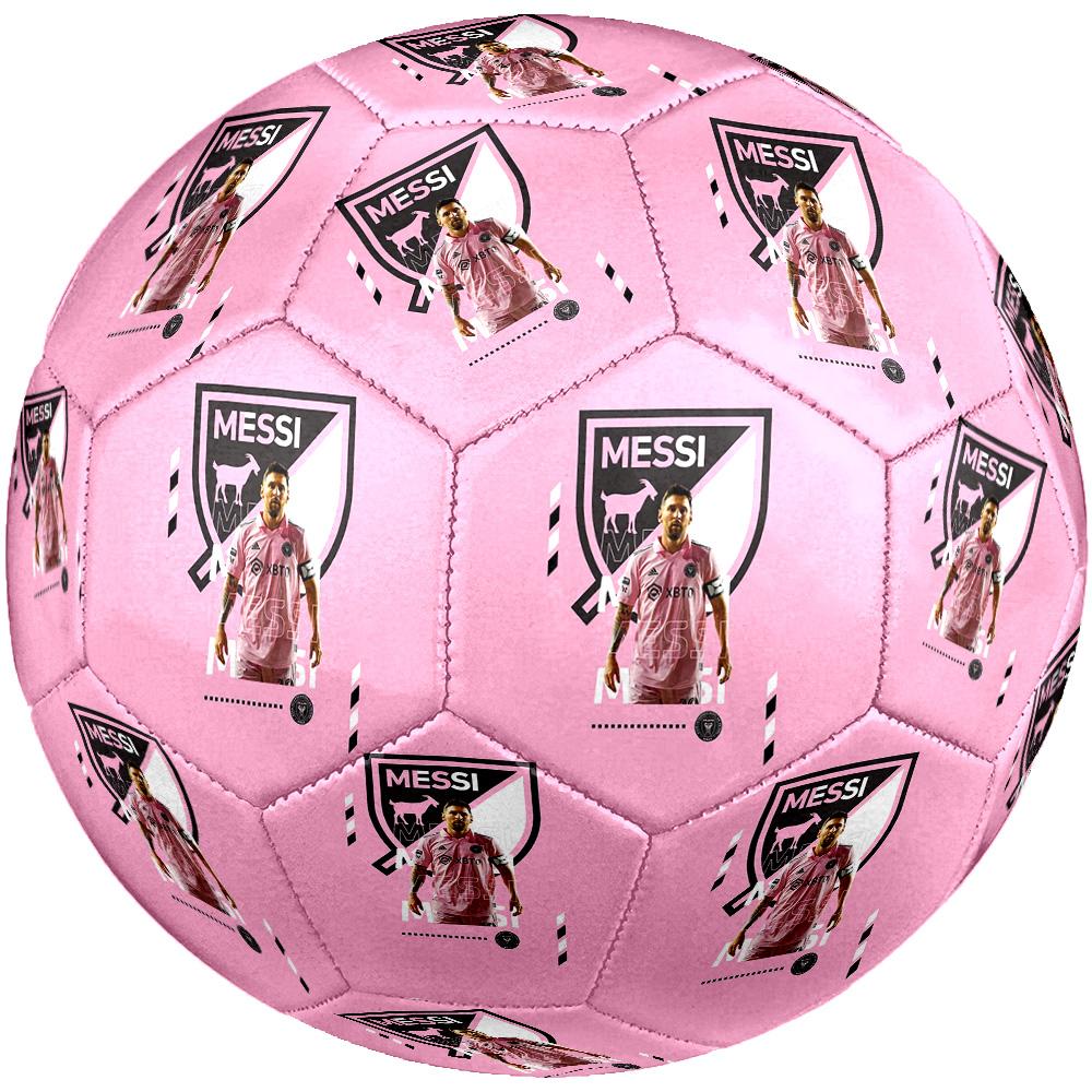 Messi Size 5 Football Machine Sewn Outdoor Training and Matches Perfect Gift for Sports Enthusiasts Birthday Christmas Party Gift