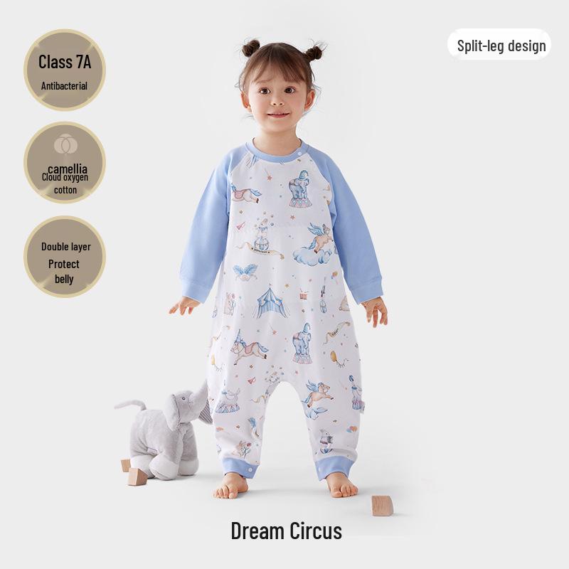 

Камелия Постоянная Температура Детский Спальный Мешок - Осенне-Зимнее Стеганое Одеяло Анти-Пинок с Ногами для Детей 73cm (Height 65-73cm) Age 6-12 months