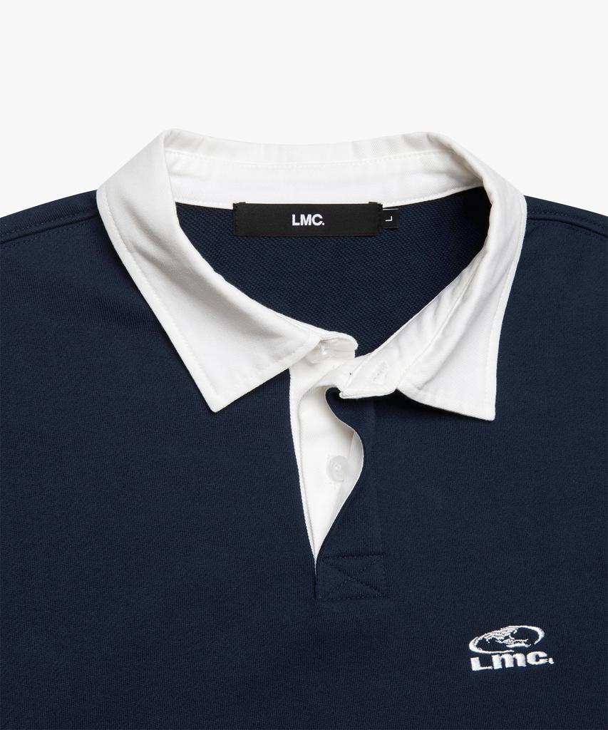 Oval Collar Sweatshirt Navy