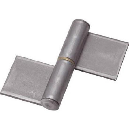 

TRUSCO Стальной Сверхтолстый Сварной Флаг Общая Длина 153мм Петли, Правосторонний, (Пакет 2) 2000 Вт-153Р