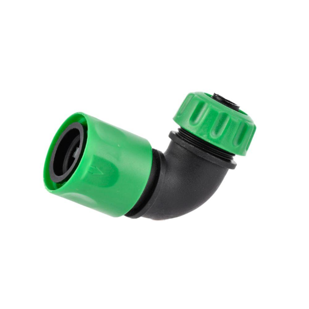16mm Size Water Hose Elbow 90° Elbow Quick Connector 1PCS Hose Adapter Car Wash