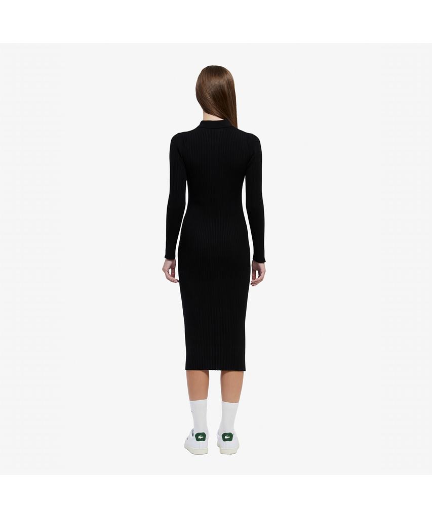 LACOSTE Women'S Ribbed Collar Dress Ef997E-55N 031