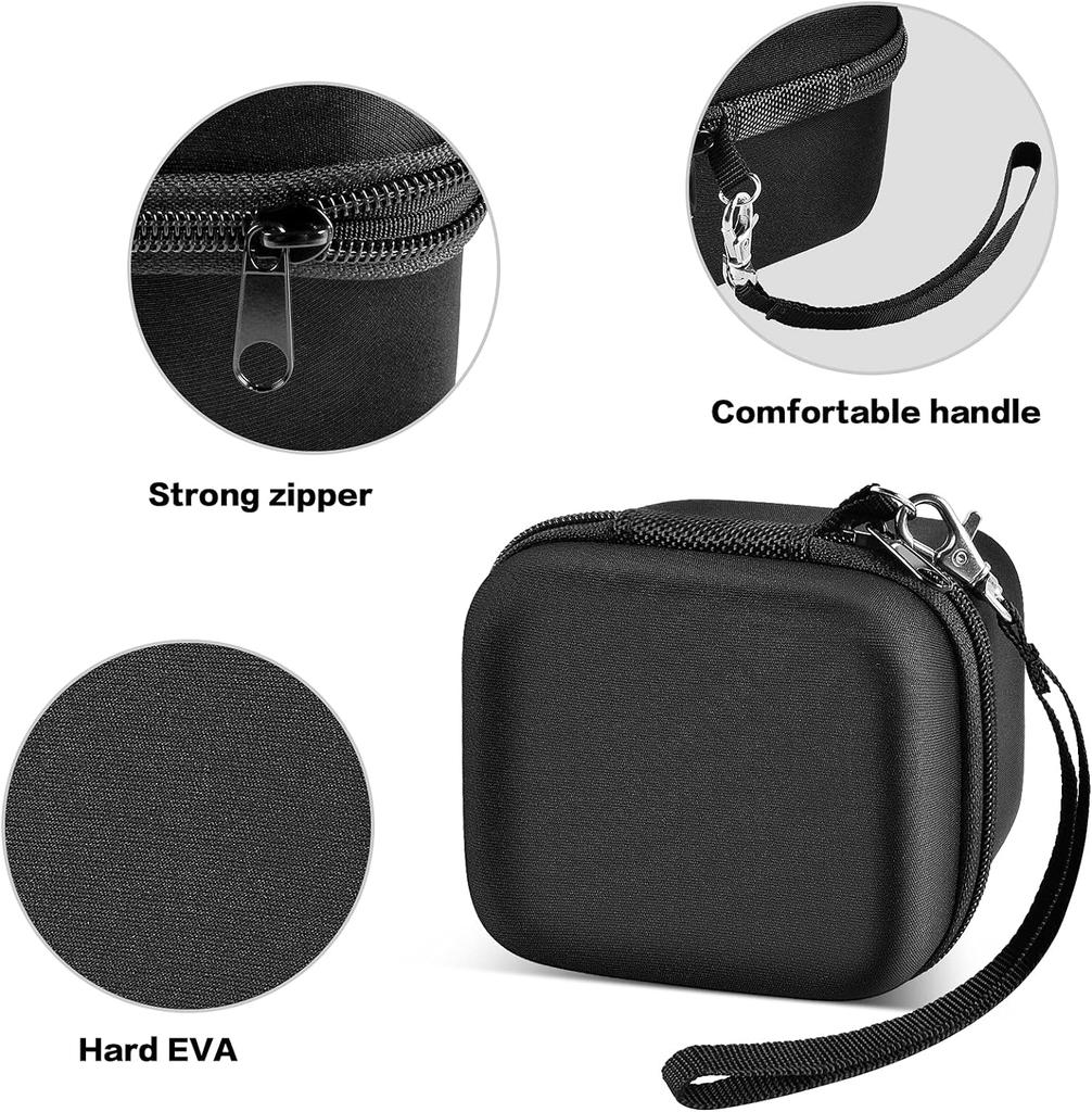 Case Compatible with Skull Shaver Electric Pitbull Pro Razor, Men Head Shavers Storage Bag with Zipper,Black-Only Box