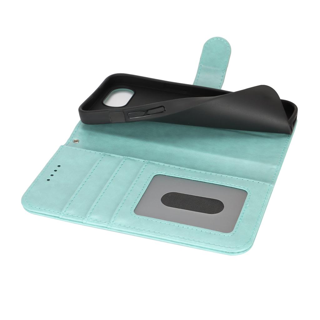 For iPhone 16e Case R61 Texture Wallet Leather Flip Phone Cover