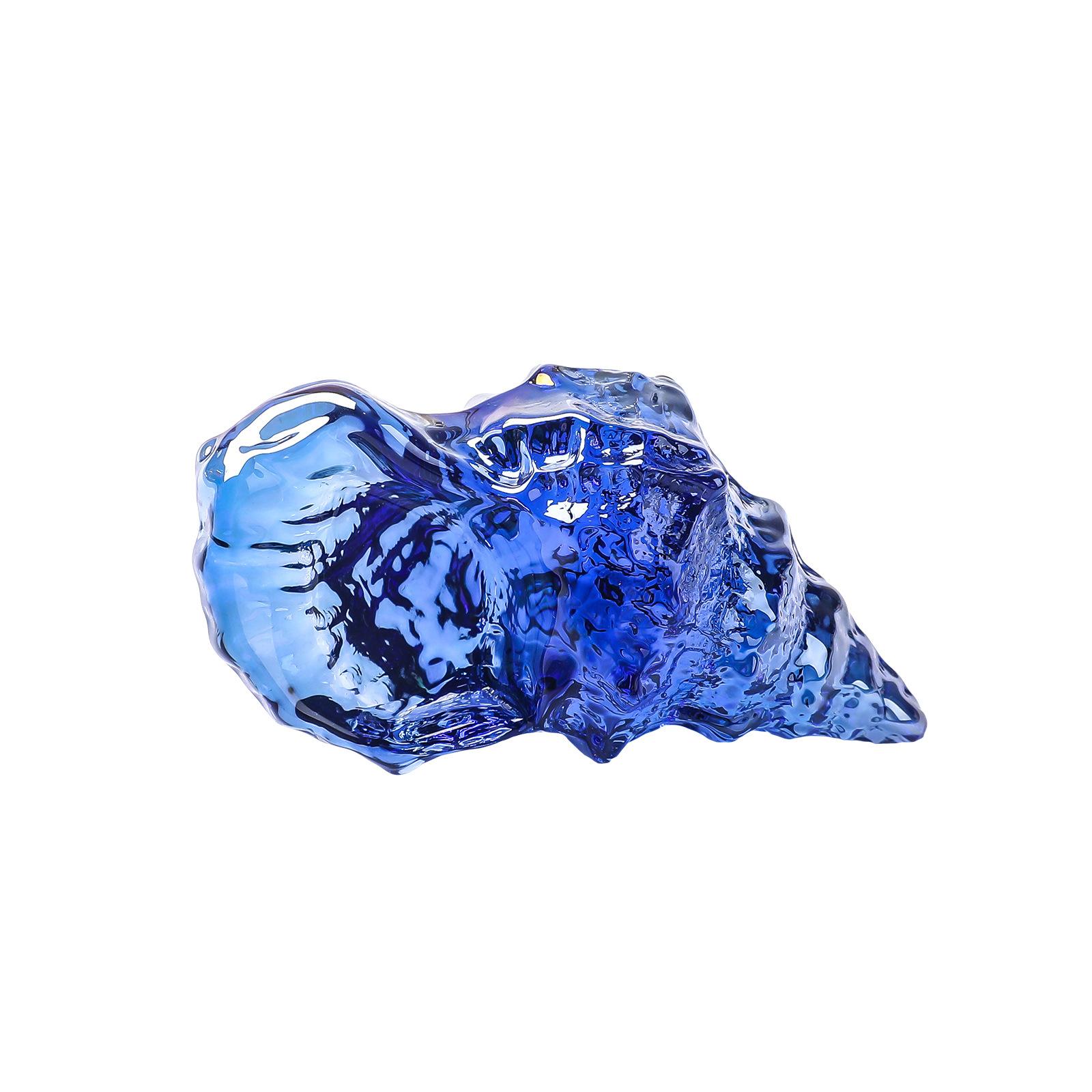 

Crystal Craft Simulated Cartoon Animal Small Conch Decorative Underwater World Desktop Entryway Screw Crystal Ornament One Size синій