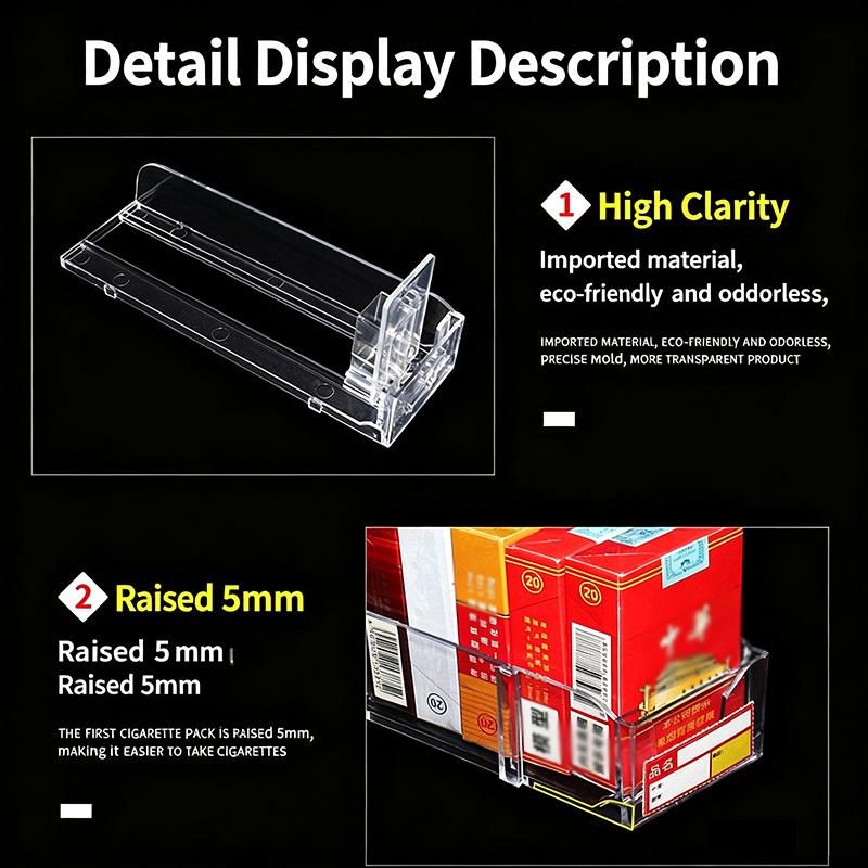 Automatic Pusher Organizer Self-Propelled Storage Rack with Compartments for RV Travel Kitchen Snack Drink Storage Use