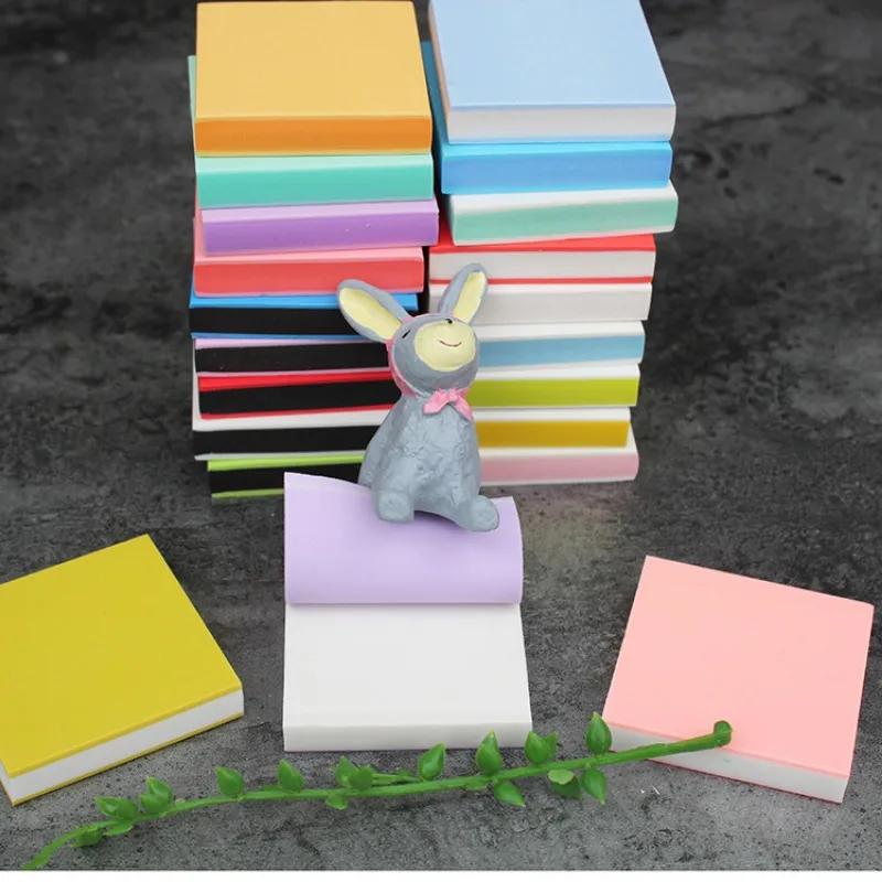 Creative High-end Carving Special Rubber Brick Rubber Seal Material 5*5*1cm, Can Be Uncovered,with Multiple Colors Randomly Ship