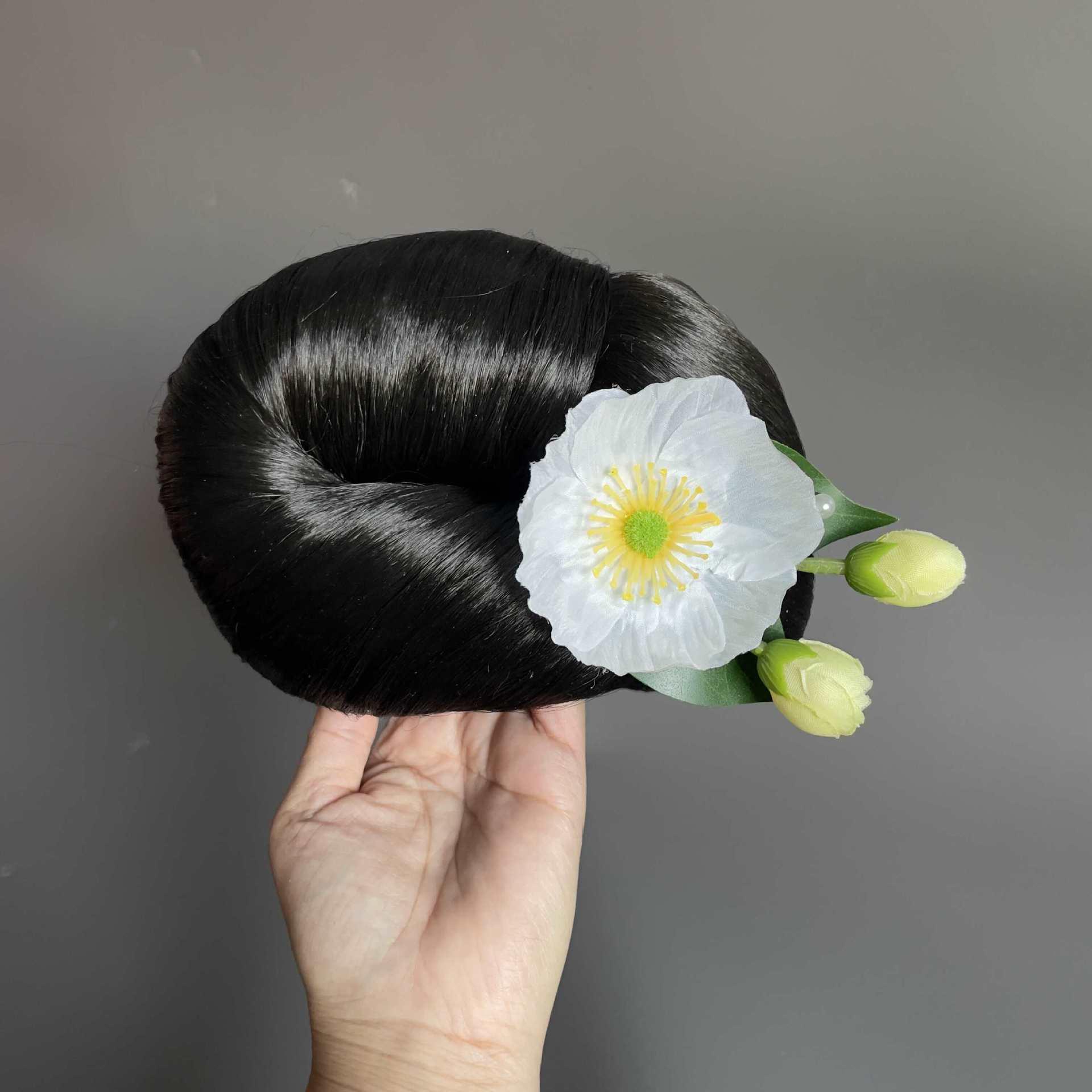 

Handmade Silver Miao and Dong Ethnic Headdress Hair Flower