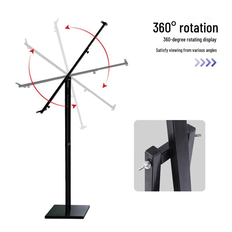 OUSHUOMAI Single Column Floor Standing Display Stand
