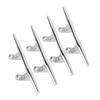 Boat Cleats 4 Pcs Boat Mooring Cleats Durable Stainless Steel Dock Cleats for Marine Yachts Inflatable Yachts Business Yachts (8")