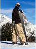 Ice Degree Unisex Waterproof Ski Pants - Violet, Heavy Duty, Multi-Pocket, Wear-Resistant