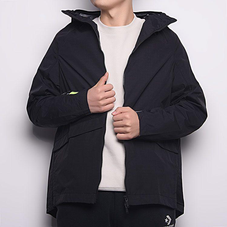 Adidas Jackets Men's Black Hooded Moderate Other GL8676