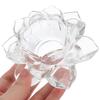 Glass Candle Holder Lotus Candle Holder Easy Maintenance
