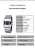 In-Stock Black Tech Y2K Alien Armor Retro Watch with Luminous High-End Finish