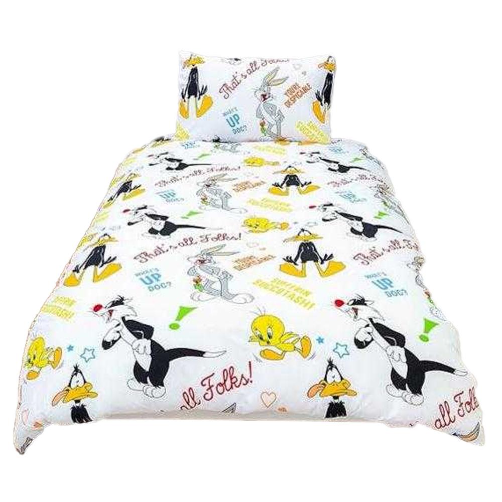 Looney Tunes Thats´s All Folks Reversible Duvet Set