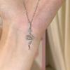 925 Sterling Silver Snake Pendant Necklace - Chic, Versatile Clavicle Chain for Women